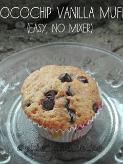Foto resep Chocochip Vanilla Muffin