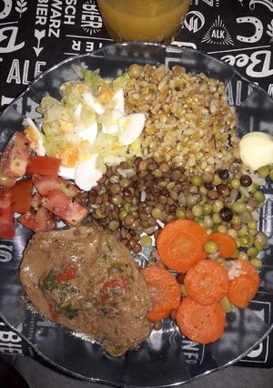 Una foto de Plato saludable