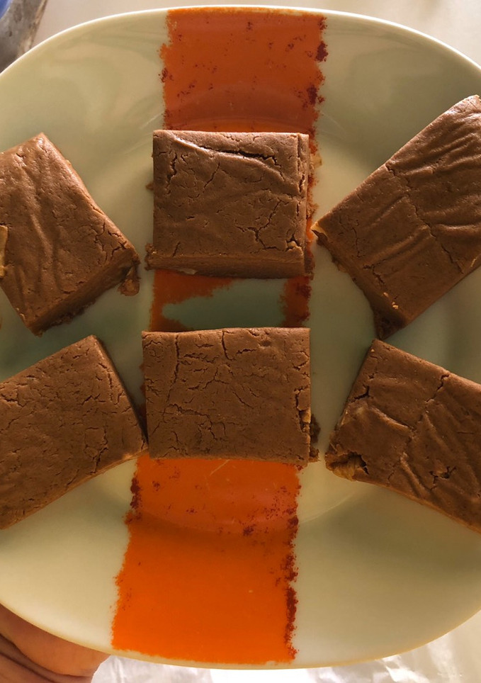 Una foto de Turrón de plátanos y gofio canarios!!!