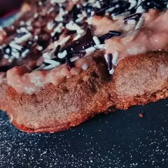A picture of Cocoa crunch Belgium waffle.