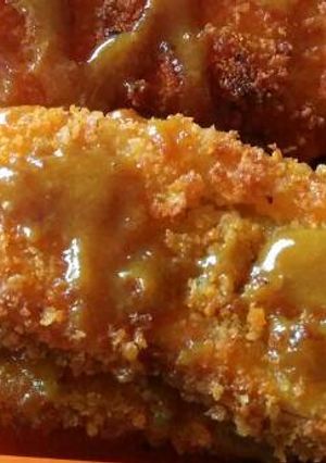 Foto resep Pisang goreng pasir saus jahe