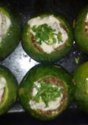 Una foto de Zapallitos rellenos