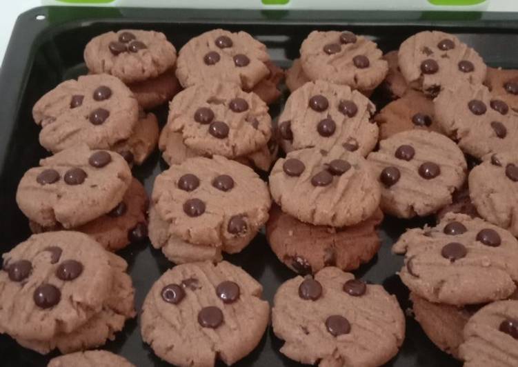 Cara Gampang Membuat Chocochip cookies, Enak Banget