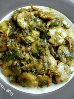 Foto resep Jengkol & teri sambal ijo