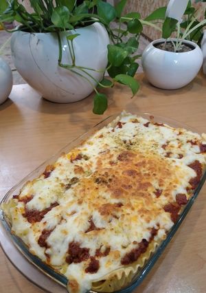 عکسی از دستور لازانیا گوشت