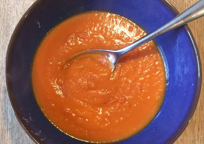 Steps to Prepare Super Quick Homemade Healthy tomato soup - tastes like Heinz