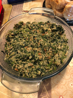 A picture of Italian Stuffing.