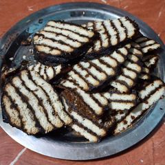 A picture of Choco layers Biscuits cake.