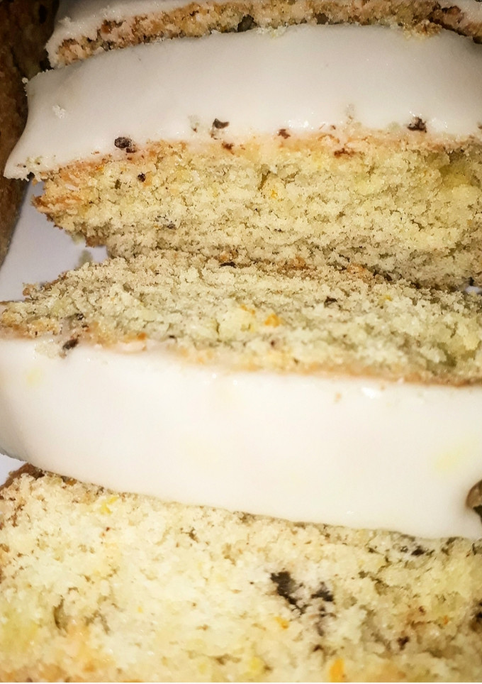 Una foto de Budín de Naranja con Chocolate #MorfiCaserito