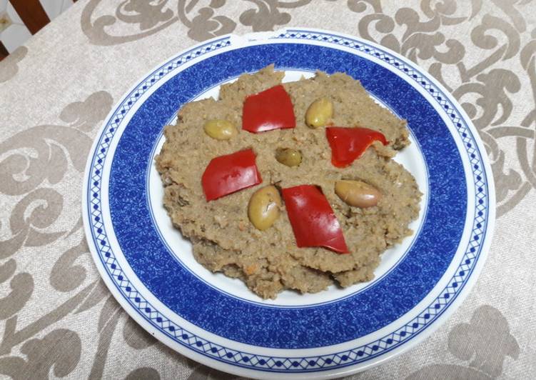 🇦🇪“Baba ganoush” árabe vegano 🍆