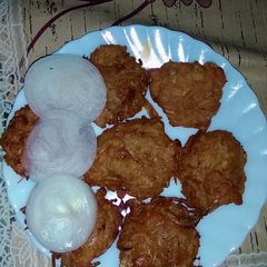 Pyaz ke pakode A picture of Pyaz ke pakode.