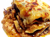 Lasaña de rabo de toro