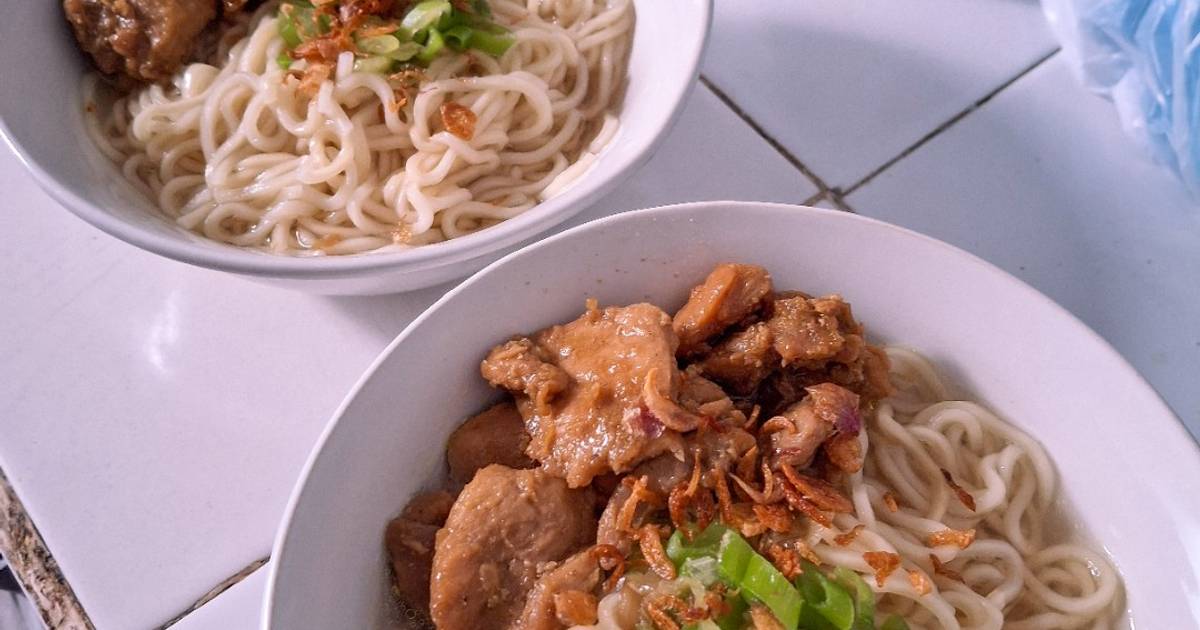 Resep Mie Ayam Jogja Paling Praktis dan Simple