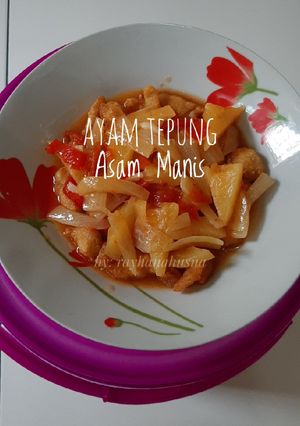 Foto resep Ayam Tepung Asam Manis