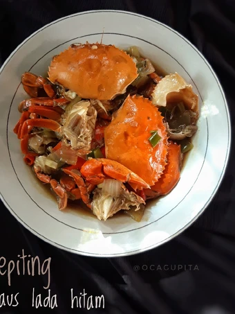Cara Mudah Membikin Resep Kepiting saus lada hitam yang  Bikin Ketagihan Anti Ribet, Sempurna