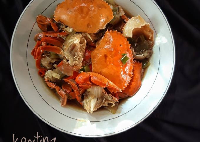 Kepiting saus lada hitam