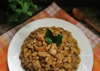 Cara Memasak Cepat Karih Ayam, Kentang, Kacang Putih Ala Restoran