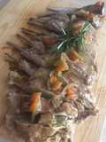 Pancetta di agnello farcita