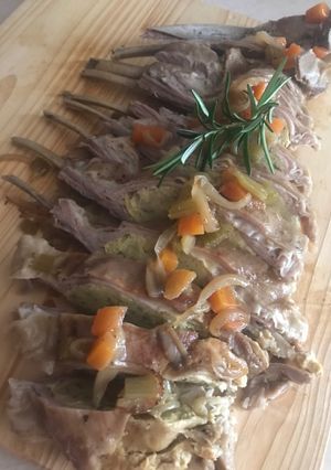 Foto di Pancetta di agnello farcita