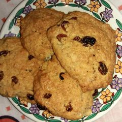 A picture of Cinammon flavoured rock cakes #4weekschallenge.