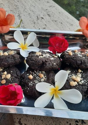 A picture of Chocolate brookies.