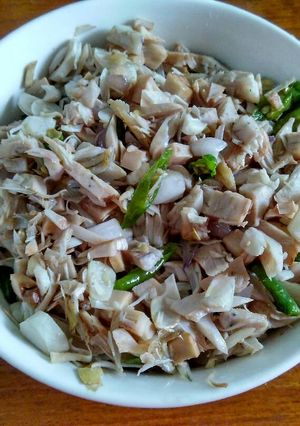 Foto resep Tumis nangka muda ikan teri