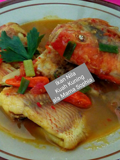 Foto resep Ikan Nila Kuah Kuning Pedas