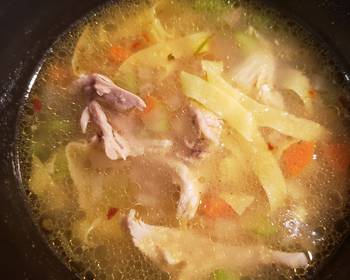 Easy Fast Cooking Grandmas Homemade Chicken Noodle Soup Yummy