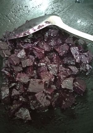 Foto resep Oseng oseng ubi ungu simple and praktis