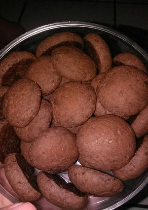 Foto resep Double choco cookies