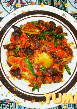 Foto resep Sambal goreng ati ayam