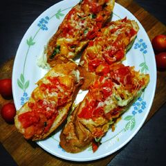 A picture of Bruschetta.