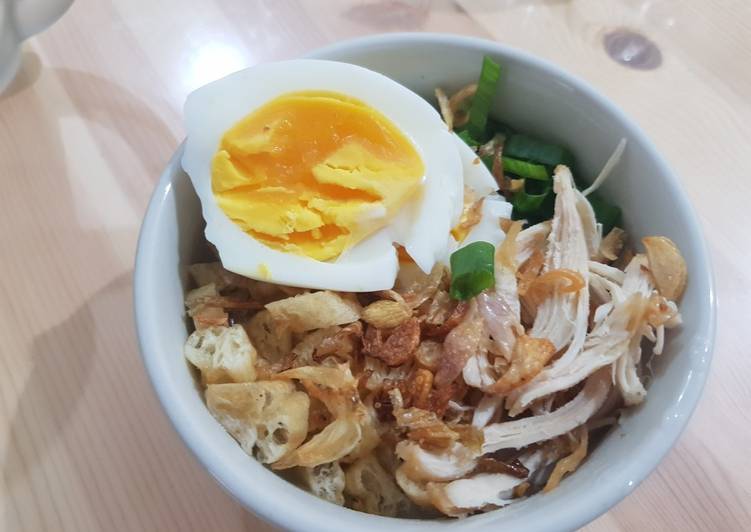 Resep Bubur ayam khas Tasikmalaya😁, Bisa Manjain Lidah