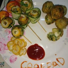 Cheaze potato balls. A picture of Cheaze potato balls..