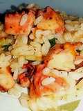 Risotto con Tentacoli di Calamari