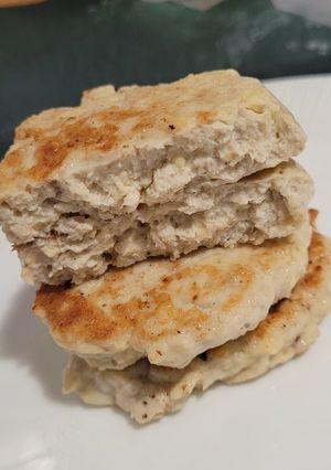 Фото Куриные блинчики с шампиньонами и сыром.