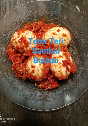 Foto resep Telor Teri Sambal Balado