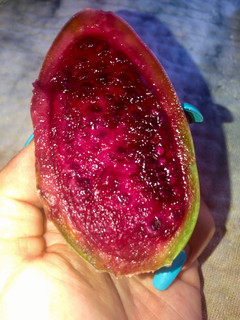 A picture of Prickly pear syrup.