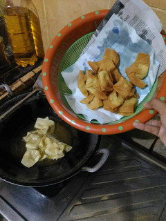 Foto resep Krupuk Pangsit Teri Nasi