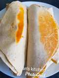 Avocado tortilla wrap