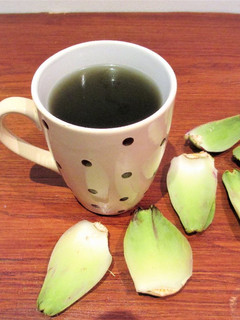Una foto de Infusión de alcachofa, puerro y cebolla