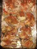 Pollo picante al horno