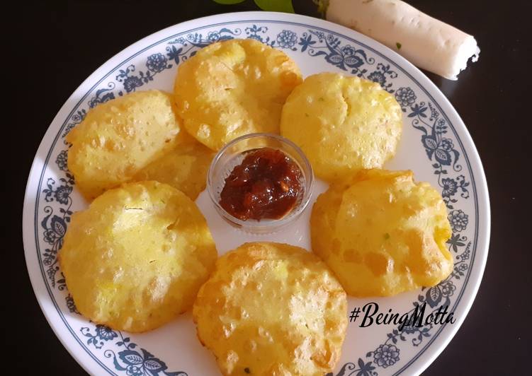 Radish poori Murauri