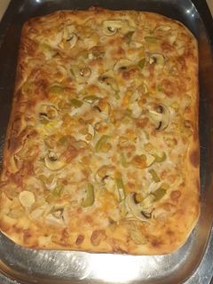 عکسی از دستور پیتزا مرغ