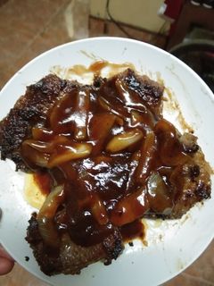 Foto resep Beef steak saus barbeque