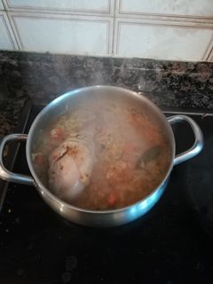 Una foto de Arroz con pollo