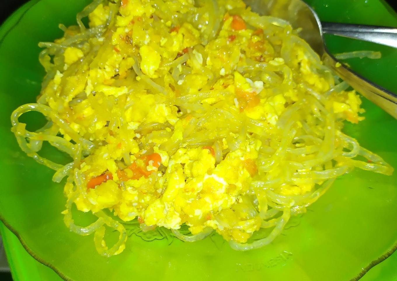 Mie Shirataki Bumbu Kuning ala Clara (DEBM & Keto Diet)