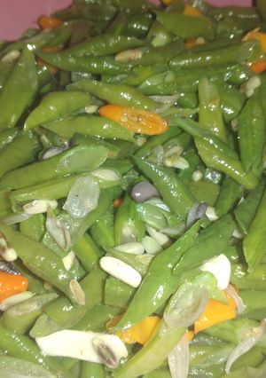 Foto resep Tumis kacang panjang simple😊