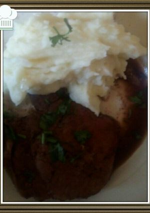 Una foto de Reducción de carne en vino tinto