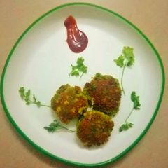 A picture of Hara bhara Kabab.
